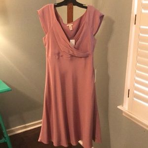 J crew Special occasion pink dress.